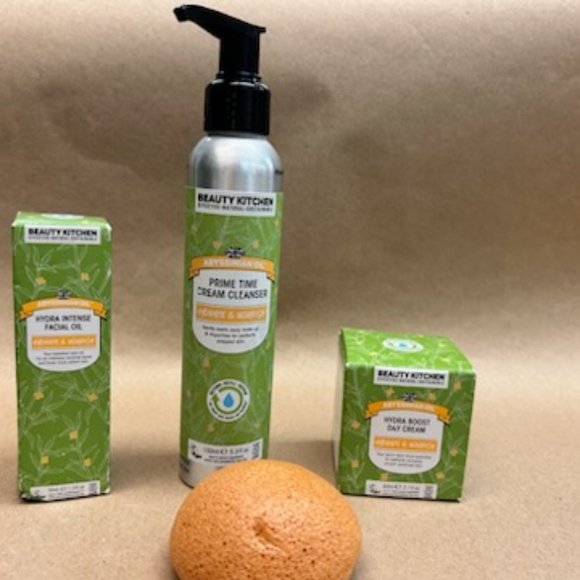 Beauty Kitchen Prime Time Cleanser 5.3 / Hydra Boost Day Cream 2.1 / Hydra Inten - Picture 1 of 1